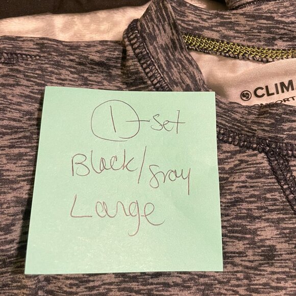 Climatesmart boys long underwear bundle- 5 sets! 2/XL, 2/L & 2/M EUC - Picture 10 of 14